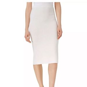 Rachel Roy Sweater Jacquard A-line Pencil Skirt